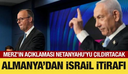 Almanya Başbakanı Merz itiraf etti: İsrail ile görüş ayrılığı içindeyiz
