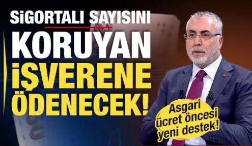 Asgari ücret öncesi, işverene sigorta desteği! Sigortalı sayısını koruyana 3 bin 500 TL!