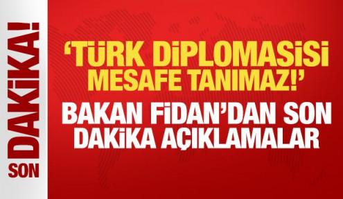 Dışişleri Bakanı Fidan: Başkalarının çizdiği sınırlar içinde siyaset yapma devri kapandı