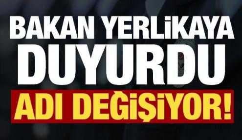 Bakan Yerlikaya duyurdu: Emniyet Genel Müdürlüğü'nün adı değişiyor!