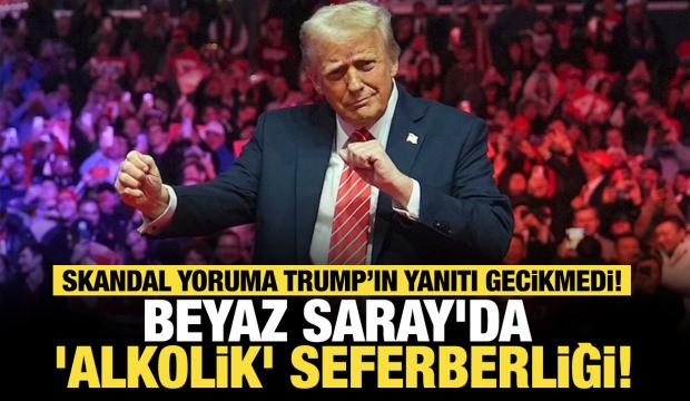 Beyaz Saray'da 'alkolik' seferberliği: Trump'tan danışmanın kırdığı pota ilk yorum! 