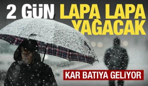 Bugün bahar havası, hafta sonu kar... Meteoroloji bazı illeri uyardı: Lapa lapa yağacak!
