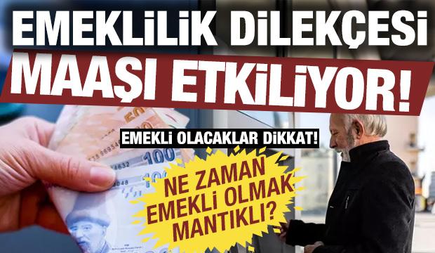 Emeklilik dilek&ccedil;esi, maaşı etkiliyor! Emekli olacaklar dikkat