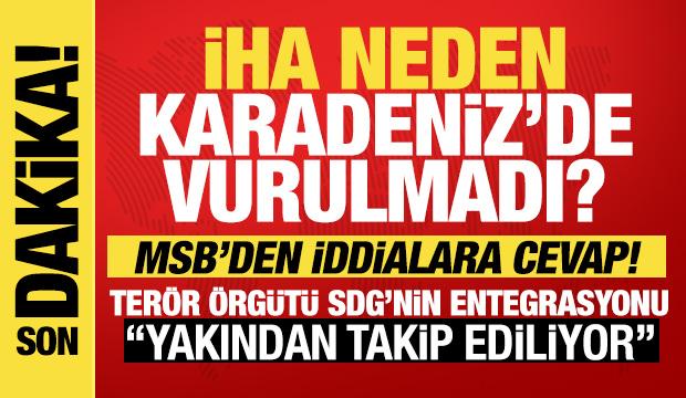 F-16'ların vurduğu İHA'ya ilişkin MSB'den açıklama geldi! İddialara net cevap