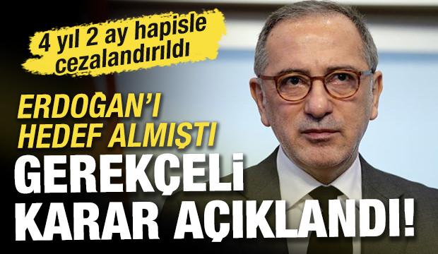 Fatih Altaylı hakkında gerek&ccedil;eli karar a&ccedil;ıklandı!