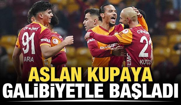 Galatasaray Türkiye Kupası'na galibiyetle başladı