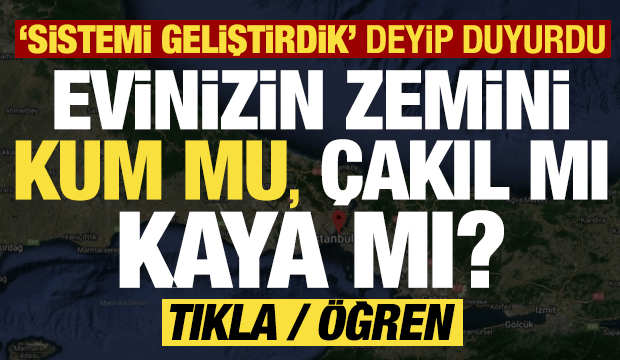Herkes merak ediyordu! Evin zemini çakıl mı, kum mu, kaya mı gösteriyor! TIKLA / ÖĞREN