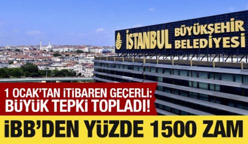 İBB’den rekor zam: Turizm taşıma ücretlerinde yüzde 1500'ü aşan artış