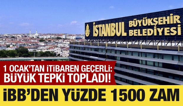 İBB’den rekor zam: Turizm taşıma ücretlerinde yüzde 1500'ü aşan artış