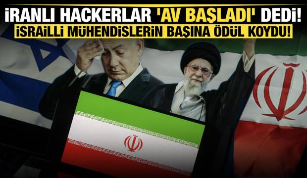 İranlı hackerlar 'av başladı' dedi, İsrailli mühendislerin başına ödül koydu!