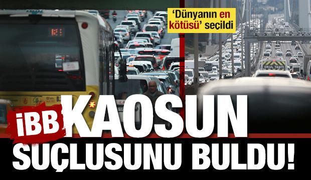 İşte İstanbul'u yöneten akıl: Trafiğin sebebi İBB değil bakanlıkmış!