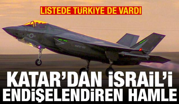 Katar'dan İsrail'i endişelendirecek F-35 hamlesi