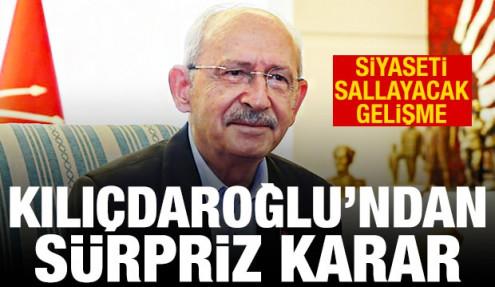 Kıulıçdaroğlu'ndan sürpriz karar! Aktif siyaseti bıraktı