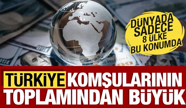 Komşularının toplamından daha b&uuml;y&uuml;k ekonomiye sahip &uuml;lkeler belli oldu