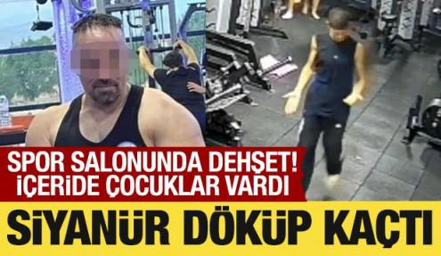 Konya'da spor salonunda siyanür dehşeti: İçeride çocuklar vardı