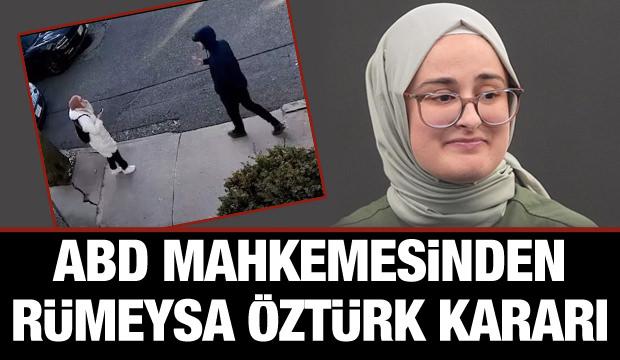 Mahkemeden Rümeysa Öztürk kararı: Geriye dönük yeniden işlenecek