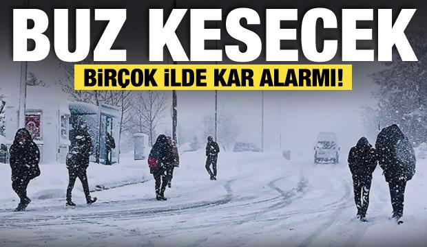 Sıcaklıklar azalıyor, yağış geliyor! Meteoroloji'den birçok il için sağanak ve kar uyarısı
