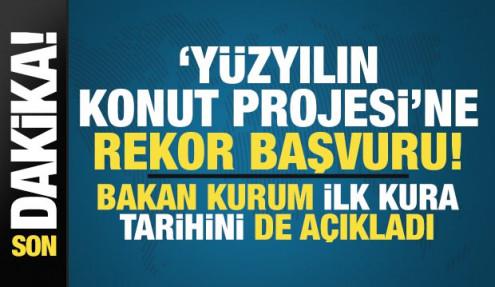 Son dakika... 500 bin sosyal konut kampanyasında başvuru sayısı belli oldu!