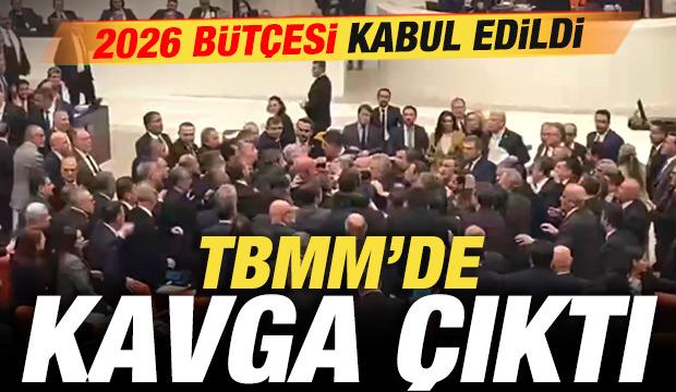 Son dakika: TBMM'de kavga çıktı! 2026 yılı bütçesi kabul edildi