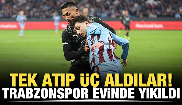 Tek atıp üç aldılar! Trabzonspor evinde yıkıldı
