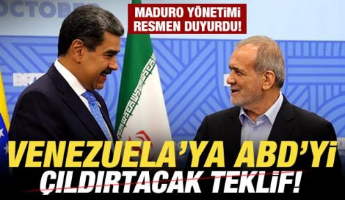 Venezuela son dakika duyurdu! İran'dan, Maduro'ya ABD'yi çıldırtacak destek