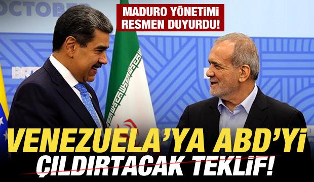Venezuela son dakika duyurdu! İran'dan, Maduro'ya ABD'yi çıldırtacak destek
