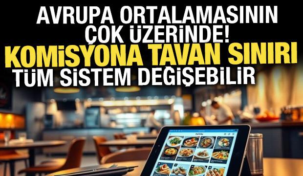 Yemek siparişlerinde y&uuml;ksek komisyona tavan sınırı
