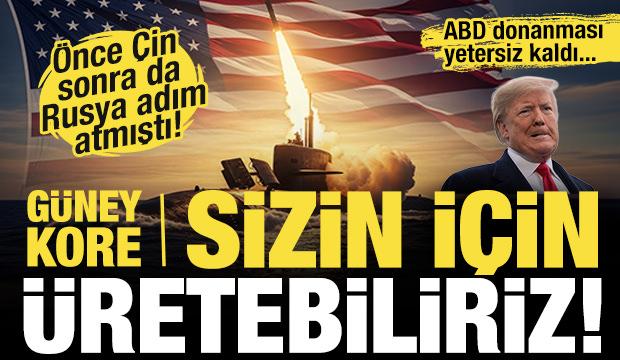 ABD donanması zorlanıyor! G. Kore'den dev teklif geldi: Sizin i&ccedil;in &uuml;retmeye hazırız!