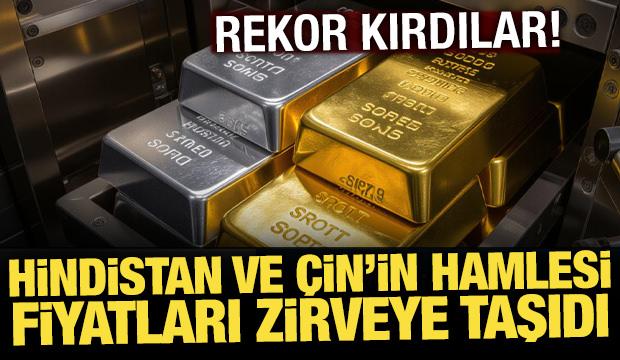 Altın ve g&uuml;m&uuml;ş fiyatları 2025'te sert y&uuml;kseldi