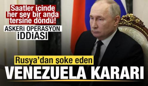 Askeri operasyon mu başlıyor! Rusya'dan şoke eden Venezuela kararı