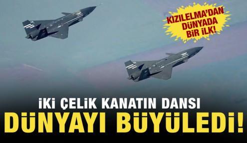 Bayraktar Kızılelma'dan bir ilk daha! Dünya o anları ilk kez izledi