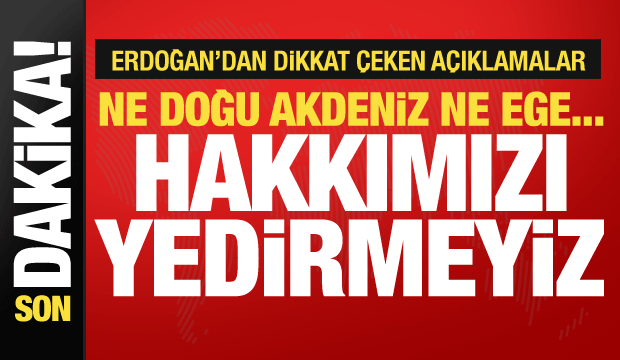 Cumhurbaşkanı Erdoğan önemli açıklamalarda bulunuyor