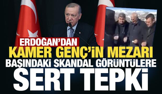 Erdoğan'dan Özgür Özel'in mezarlıktaki rakılı görüntülerine sert tepki