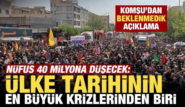 İran'dan beklenmedik açıklama! Nüfus 40 milyona düşecek: 'Ülke tarihinin en büyük krizi'