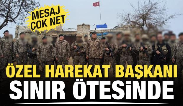 Özel Harekat Başkanı Ünsal Hayal Suriye’de