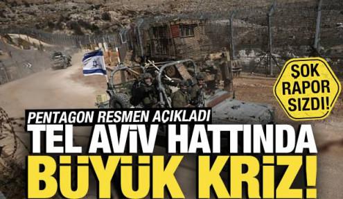 Pentagon resmen açıkladı! Tel Aviv hattında büyük kriz: Şok rapor sızdı