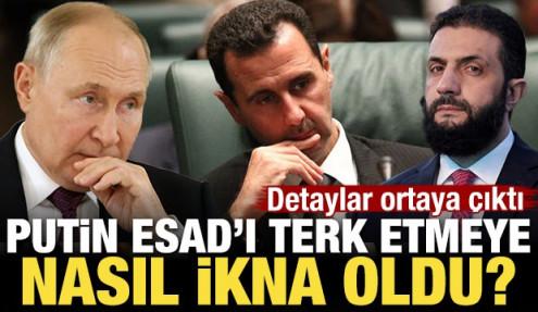 Putin Esad'ı terk etmeye nasıl ikna oldu? Detaylar ortaya çıktı