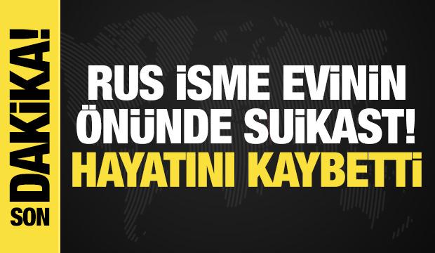 Rus general Sarvarov'a evini önünde suikast! Hayatını kaybetti