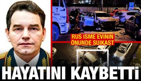 Rus general Sarvarov'a evini önünde suikast! Hayatını kaybetti