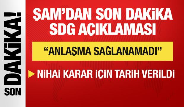 Şam: SDG'ye yanıt 28 Aralık'ta! 