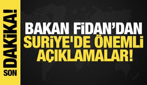 Son dakika...Şam'dan dünyaya ortak mesaj! Bakan Fidan: SDG Suriye'ye entegre olmalı