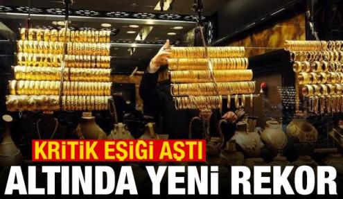 Son dakika haberi: Ons ve gram altında yeni rekor