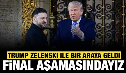 Son dakika haberi: Trump ve Zelenski, Mar-a-Lago'da bir araya geldi