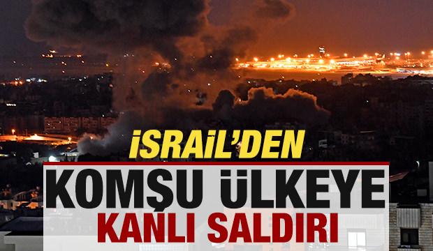 Son dakika: İsrail'den komşu ülkeye kanlı saldırı! Ölü ve yaralılar var
