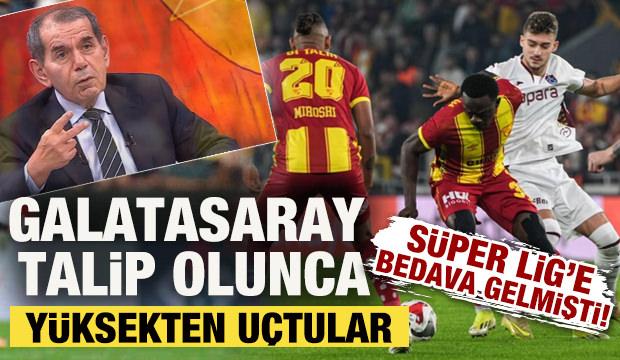 S&uuml;per Lig'e bedava gelmişti! Galatasaray'ın talip olduğu Dennis i&ccedil;in y&uuml;ksekten u&ccedil;tular