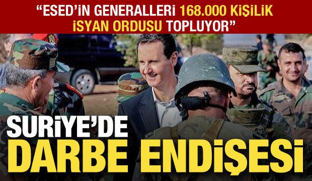 Suriye'de darbe endişesi! ABD basını: Esed generalleri isyan planlıyor