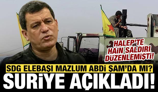 Suriye'den, terörist elebaşı Mazlum Abdi hakkında açıklama: İddialar yalanlandı!