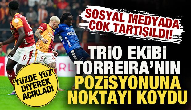 Trio ekibinden Torreira'nın pozisyonuna olay yorum: Y&uuml;zde y&uuml;z...