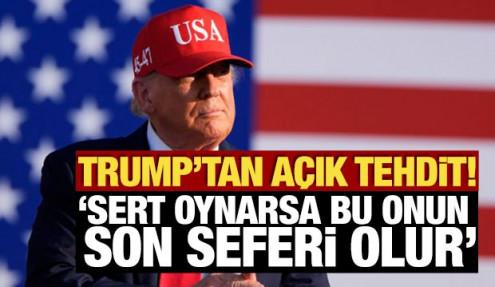 Trump'tan Maduro'ya açık tehdit: Sert oynarsa, bu onun son seferi olur