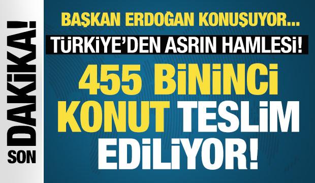 Türkiye'den asrın hamlesi! Devlet sözünü tuttu: 455 bininci konut teslim ediliyor!